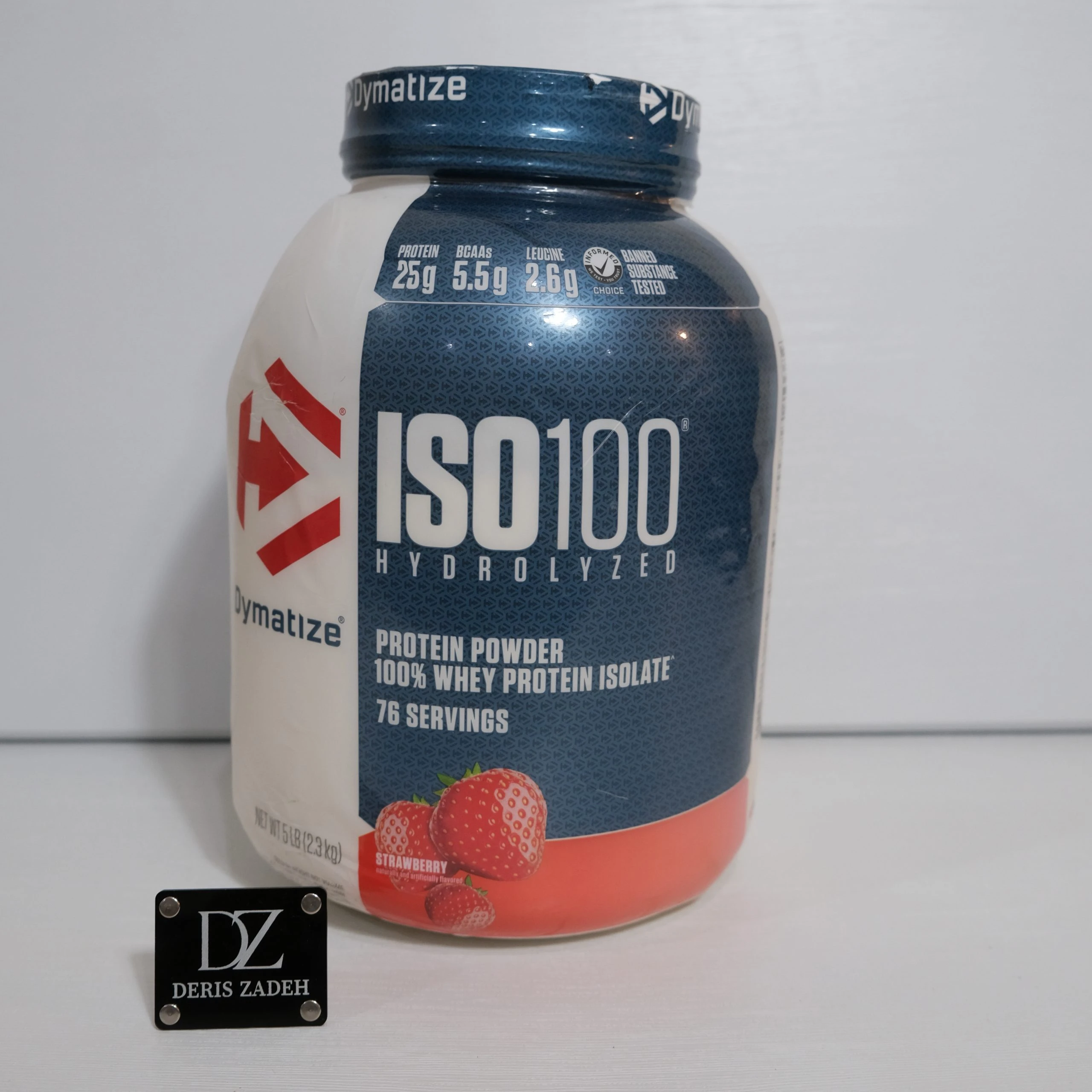 DSCF5002 ایزو وی هیدرولیز شده دایماتیز | 100 Dymatize Nutrition ISO100 - تصویر 1