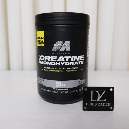 کراتین پلاتینیوم 400 گرمی ماسل تک Platinum 100% Creatine