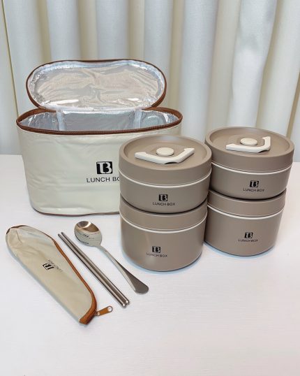 ظرف غذای 4 طبقه کیف دار