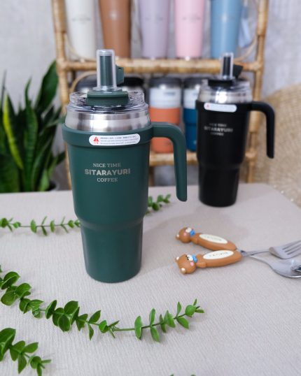 تراول ماگ 780 میل دسته دار برند سیتارای (SITARAYURI)