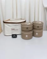 ظرف غذای 4 طبقه کیف دار - تصویر 2